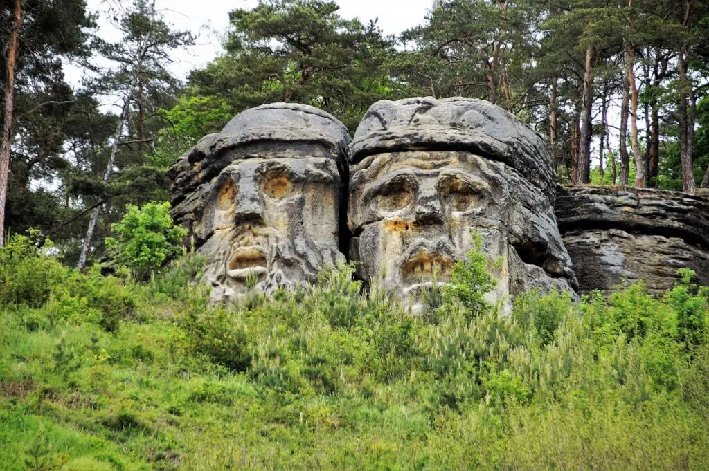 Čertovy hlavy, Kokořínsko